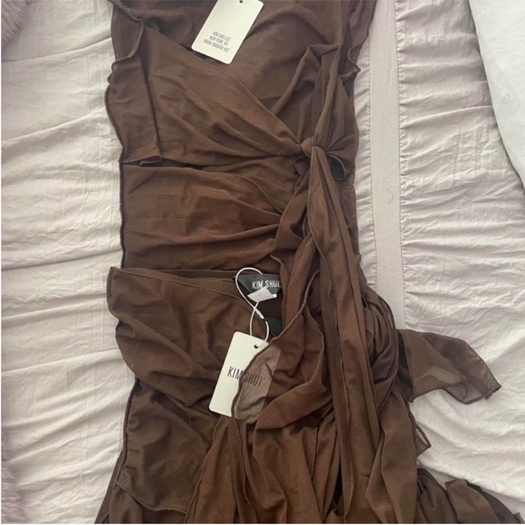 Kim Shui Mesh Tie Two piece set - Picture 6 of 7